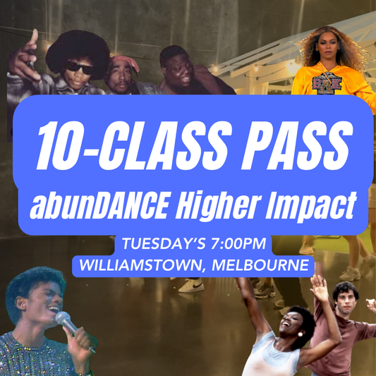 Williamstown. abunDANCE Higher Impact Dance 10-Class Pass