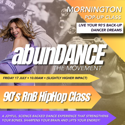 abunDANCE RnB Hip Hop Jam - Mornington, Fri 17 July 2026