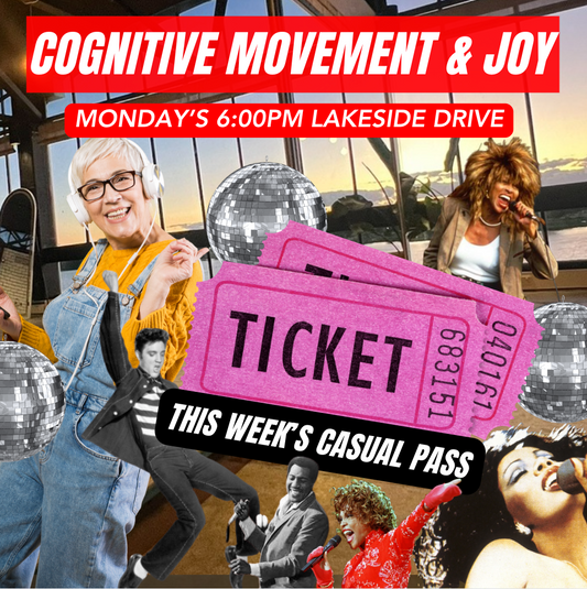 1 x Casual Class. 6:00PM Beginners/Older Adults