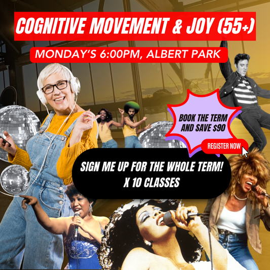 Cognitive Movement & Joy Dance Class. Beginners/Older Adults